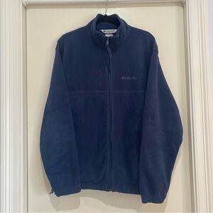 Columbia Navy Fleece Jacket